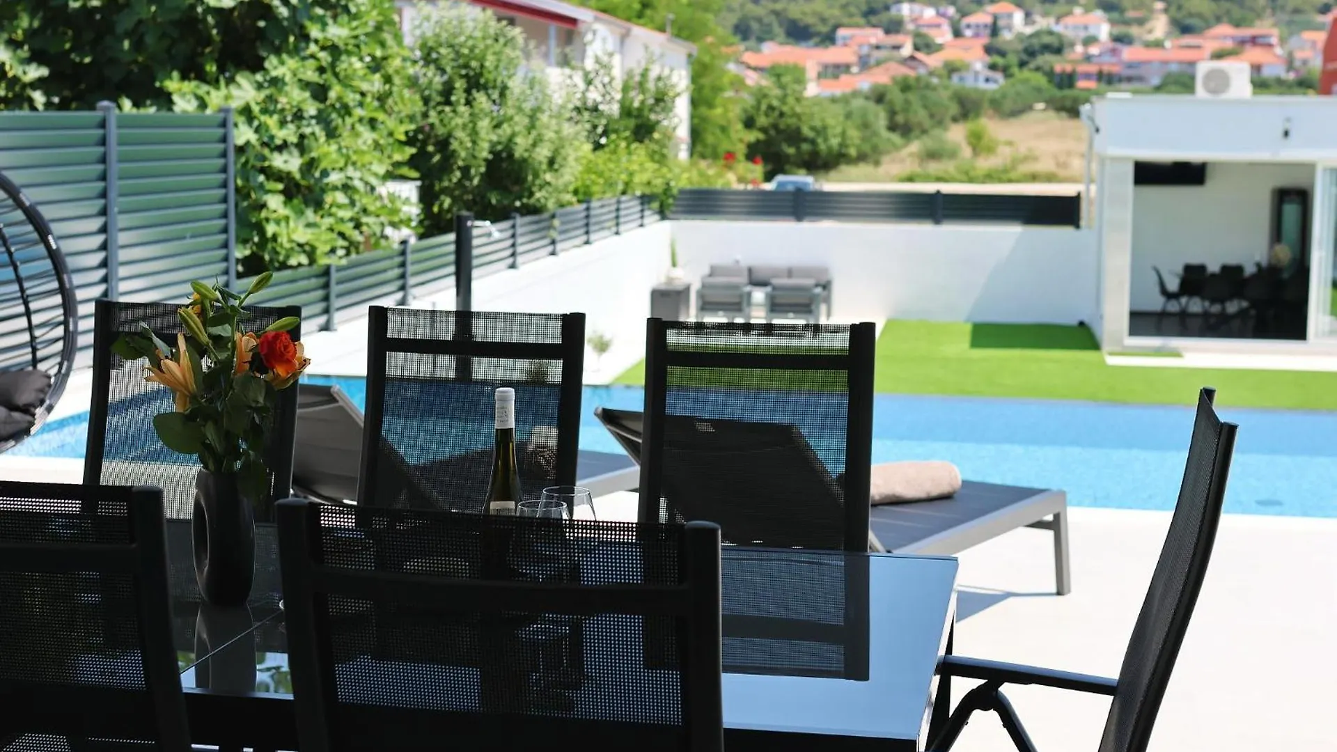 Villa Nocturno #Pool #Jacuzzi #Fitness #Konoba Bibinje 0*,  Chorvatsko