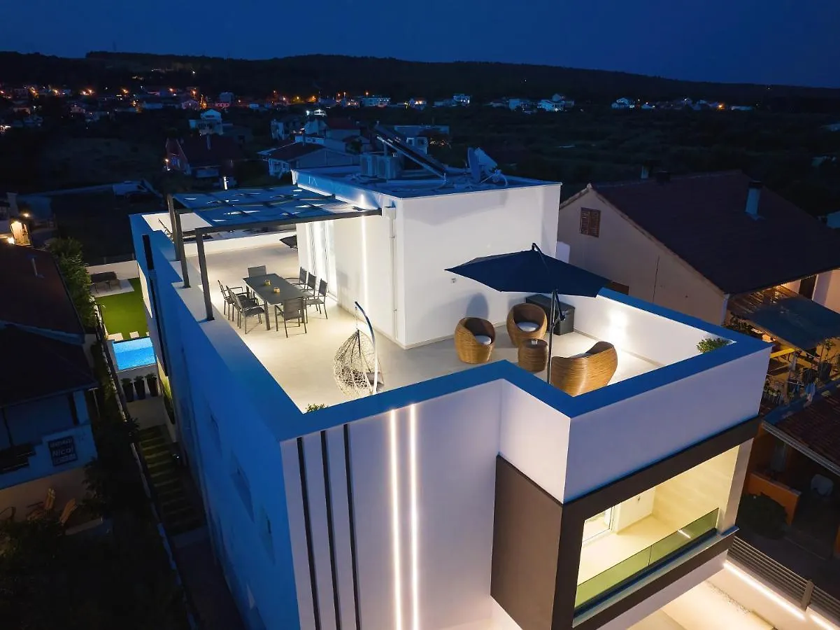 Villa Nocturno #Pool #Jacuzzi #Fitness #Konoba Bibinje Croatia